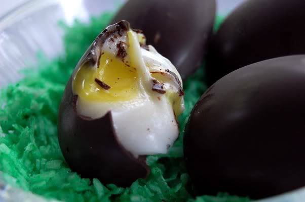Cream-filled Chocolate Eggs