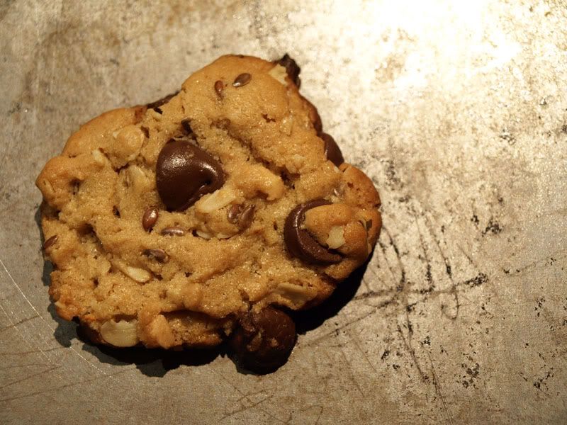 PB choco chip cookies by Mia