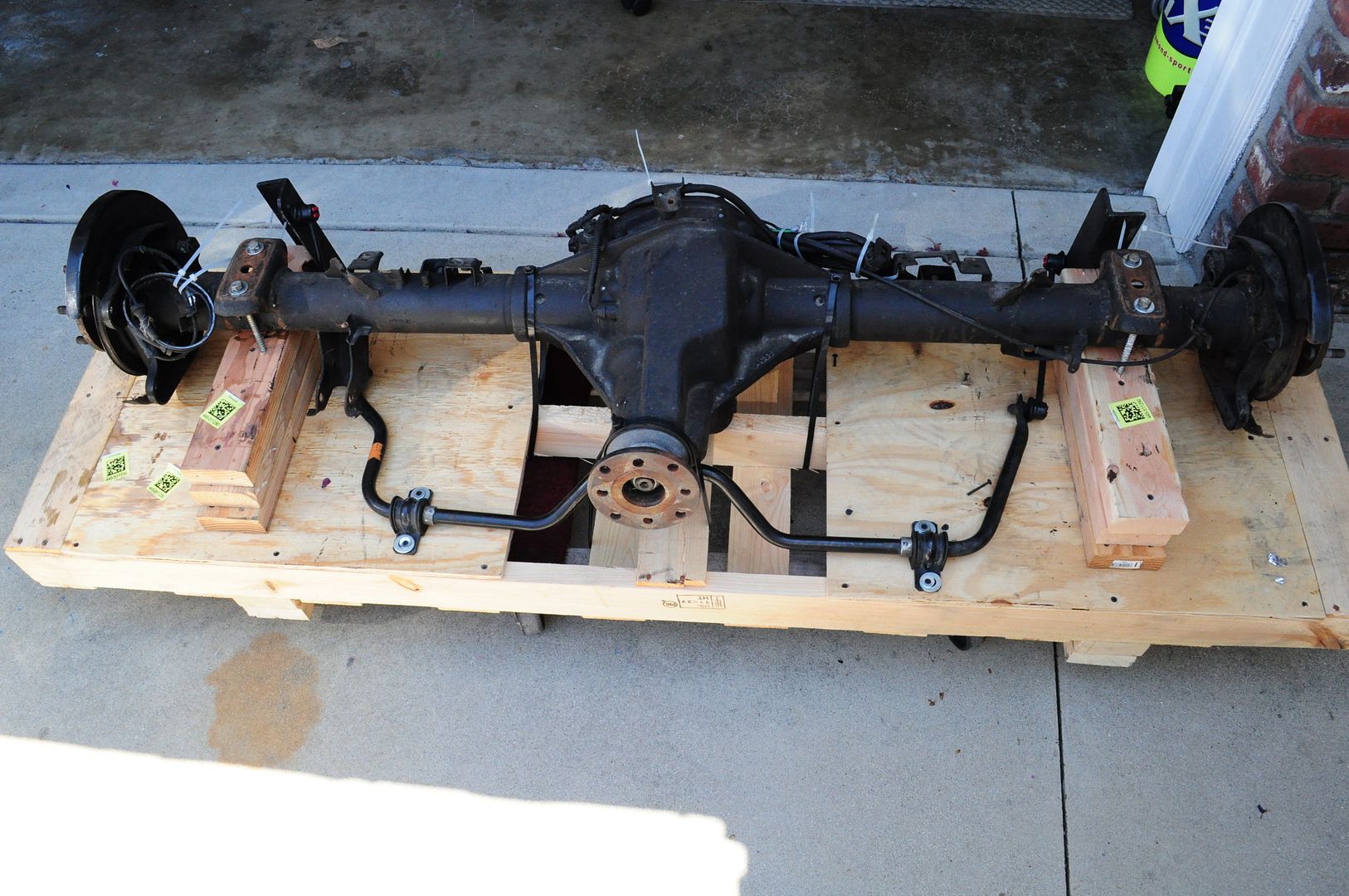 Installing M226 Axle With 456 Gearslocker In My Xe Nissan Frontier Forum 1491