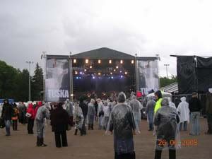 Bad Weather When Amorphis Started Their Set