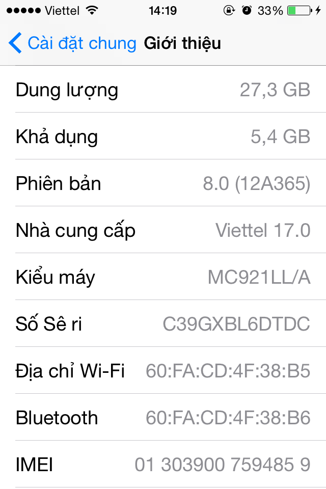 Cần Bán Iphonen 4S - 32Gb - Màu Trắng Quốc Tế 98% - 6