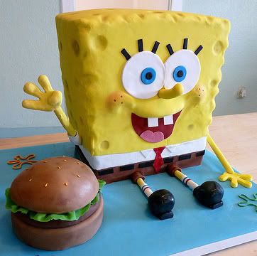 Girly Birthday Cakes on Spongebob Birthday Cake Graphics Code   Spongebob Birthday Cake