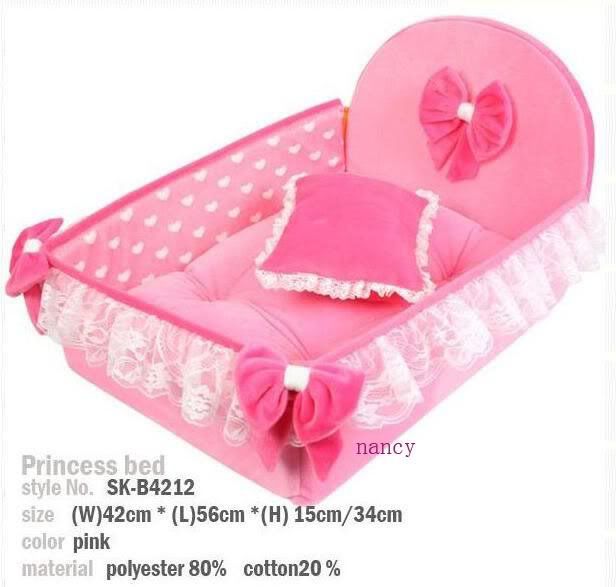 princess cat bed