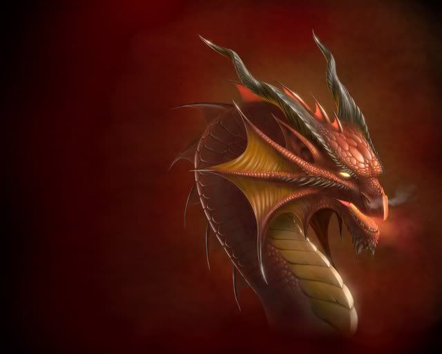 Red Dragon Wallpaper