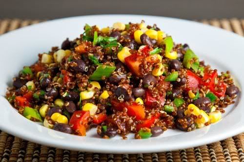 corn & black bean quinoa salad Pictures, Images and Photos