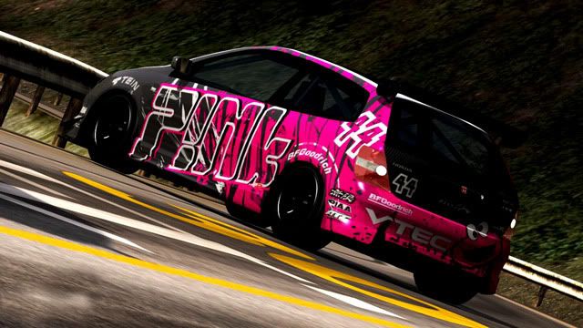 Team MFR 2004 PINK Mugen Honda Civic Type R Free in the SF