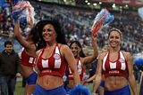 Paraguay Soccer Cheerleaders