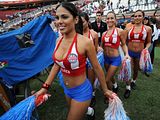 Paraguay Soccer Cheerleaders