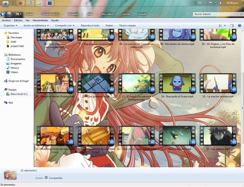 Poner fondos a las carpetas de windows 7