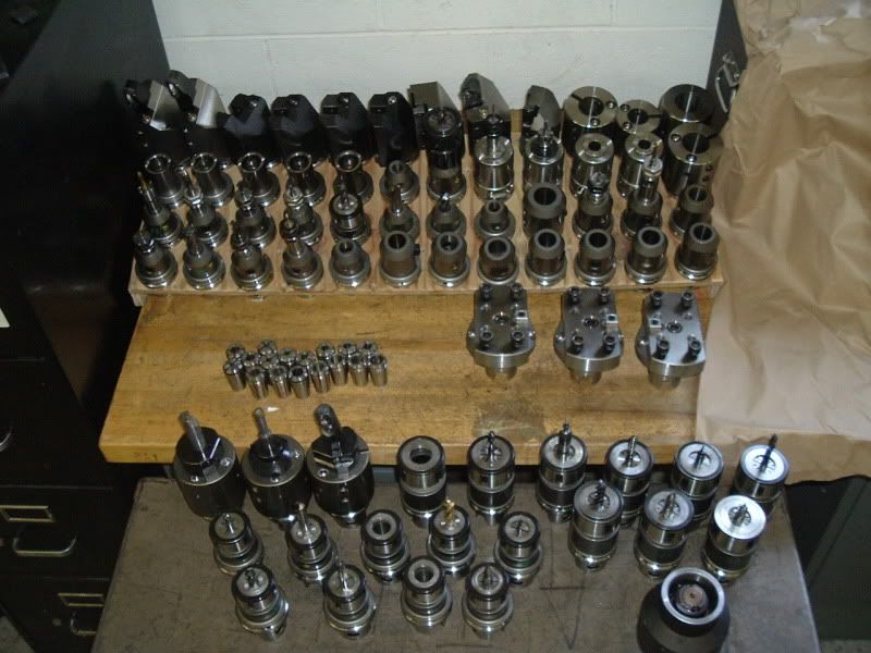 KM 63 TOOL HOLDER PACKAGE FOR SALE USED AND MATRIX CAM SOFTWARE