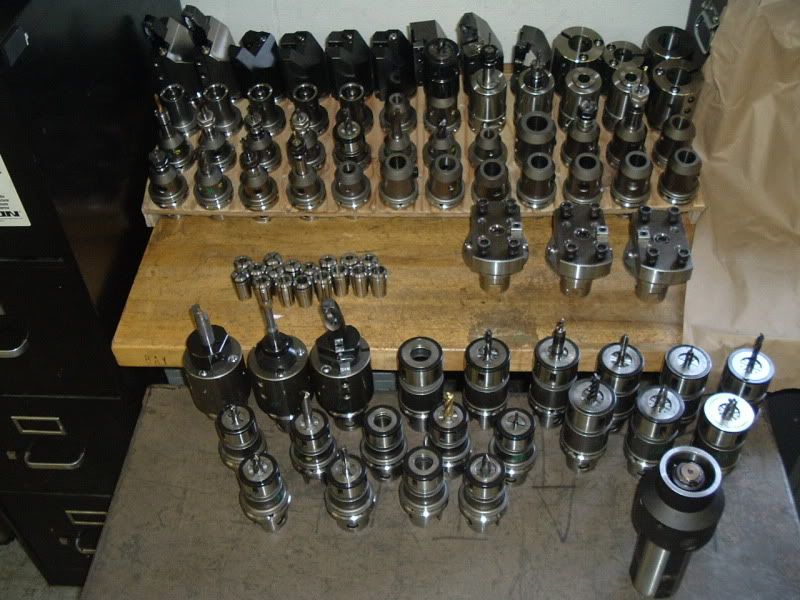 KM 63 TOOL HOLDER PACKAGE FOR SALE USED AND MATRIX CAM SOFTWARE