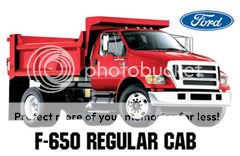 Ford F 650 Truck REGULAR CAB Adult Pullover Sweatshirt  