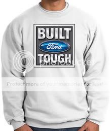 Ford BUILT FORD TOUGH Classic Car Adult Sweatshirt  