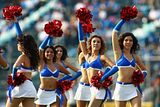 Mexican Soccer Cheerleaders at Football Fashion