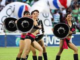 Mexican Soccer Cheerleaders at Football Fashion
