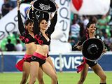 Mexican Soccer Cheerleaders at Football Fashion