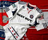 Chicago Fire adidas 2010 Home and Away Jerseys
