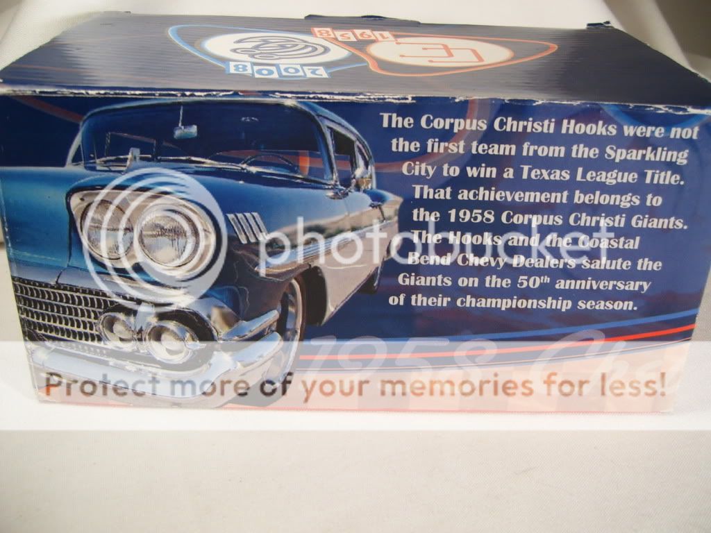 CORPUS CHRISTI HOOKS ASTROS SGA 1958 CHEVY BEL AIR  